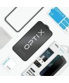 Uniq Optix Privacy tempered glass for iPhone 15 Pro with applicator