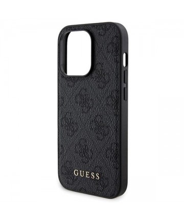 Guess 4G Metal Logo Case Set for iPhone 13 Pro Max + 5000mAh MagSafe Powerbank - Black