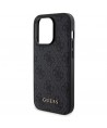 Guess 4G Metal Logo Case Set for iPhone 13 Pro Max + 5000mAh MagSafe Powerbank - Black