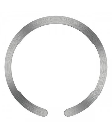 MagSafe PanzerGlass Bang ON ring for iPhone 12 / 13 / 14 / 15 - silver