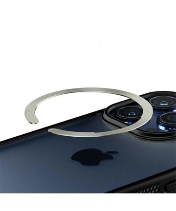 MagSafe PanzerGlass Bang ON ring for iPhone 12 / 13 / 14 / 15 - silver