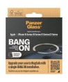 MagSafe PanzerGlass Bang ON ring for iPhone 12 / 13 / 14 / 15 - silver