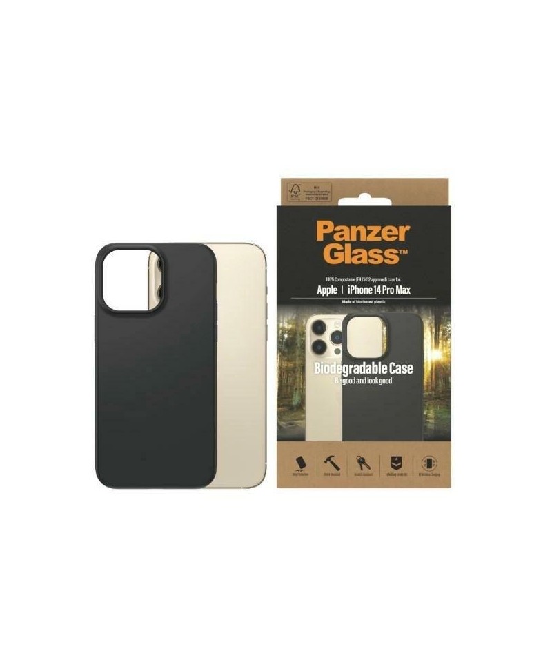 PanzerGlass Biodegradable Case for iPhone 14 Pro Max - black