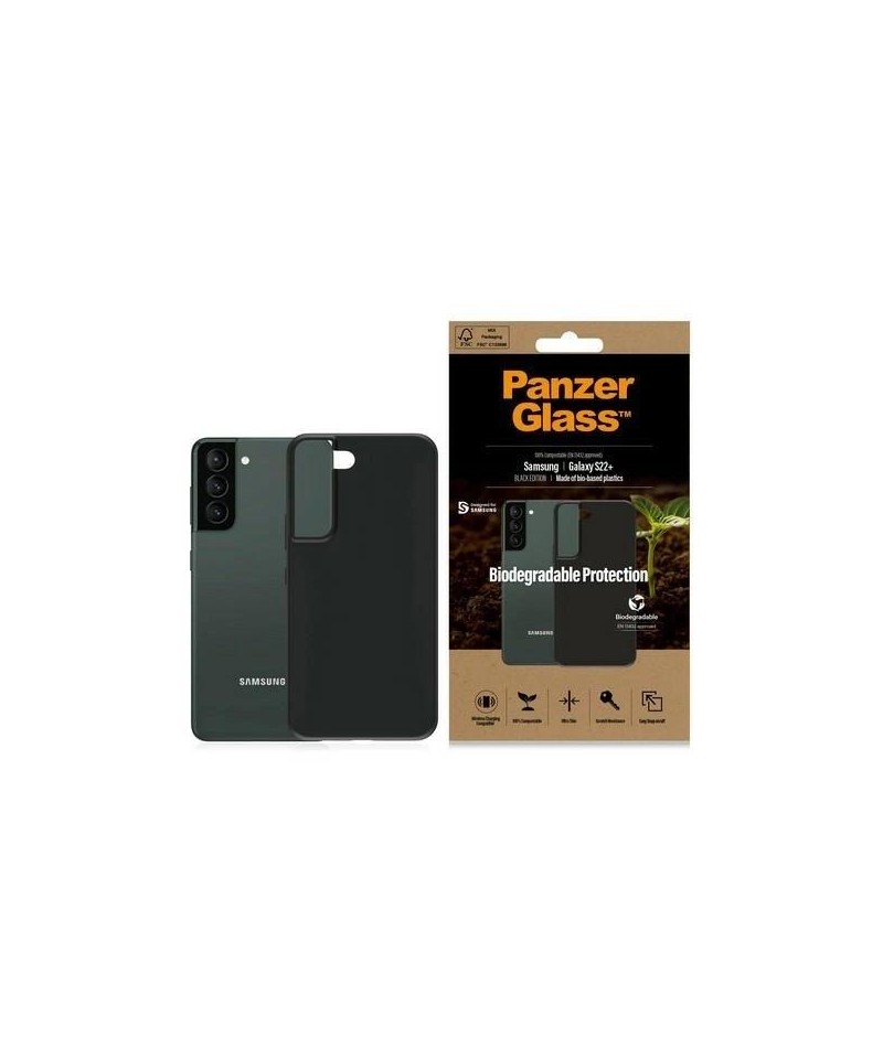 PanzerGlass Biodegradable Case for Samsung Galaxy S22+ - black