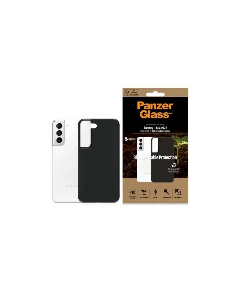 PanzerGlass Biodegradable Case for Samsung Galaxy S22 - black