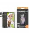 PanzerGlass Bundle 3in1 set transparent case + foil + camera cover for Samsung Galaxy S24+