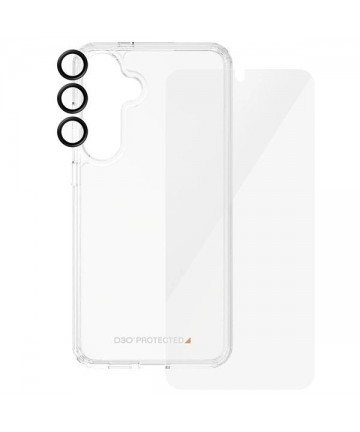 PanzerGlass Bundle 3in1 set transparent case + foil + camera cover for Samsung Galaxy S24+