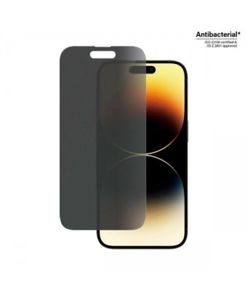 PanzerGlass Classic Fit antibacterial privacy glass for iPhone 14 Pro