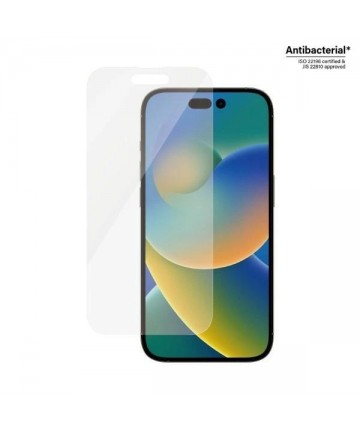 PanzerGlass Classic Fit antibacterial glass for iPhone 14 Pro