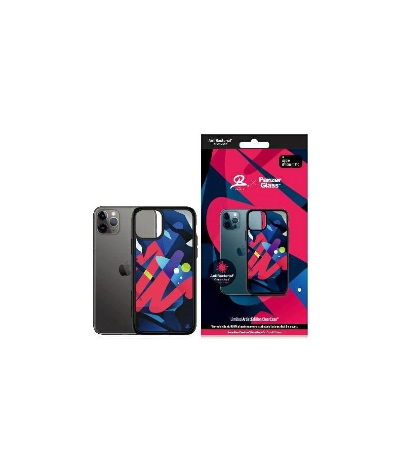 PanzerGlass ClearCase antibacterial Mikael B Limited Artist Edition case for iPhone 11 Pro - multicolor