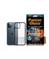 PanzerGlass ClearCase antibacterial case for iPhone 12 Pro Max - transparent and black