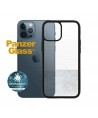 PanzerGlass ClearCase antibacterial case for iPhone 12 Pro Max - transparent and black