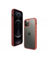 PanzerGlass ClearCase case for iPhone 12 Pro Max - transparent and red