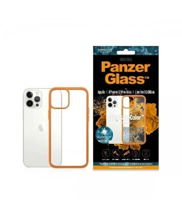 PanzerGlass ClearCase case for iPhone 12 Pro Max - transparent orange