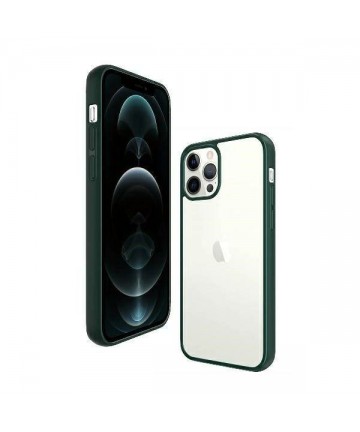 PanzerGlass ClearCase case for iPhone 12 Pro Max - transparent and green