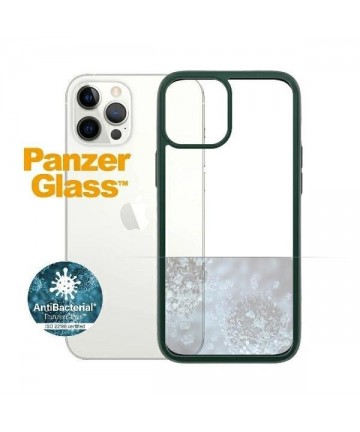 PanzerGlass ClearCase case for iPhone 12 Pro Max - transparent and green