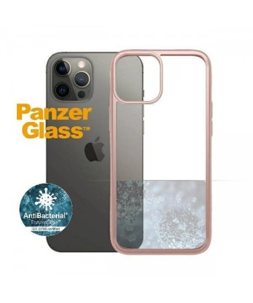 PanzerGlass ClearCase case for iPhone 12 Pro Max - transparent and pink