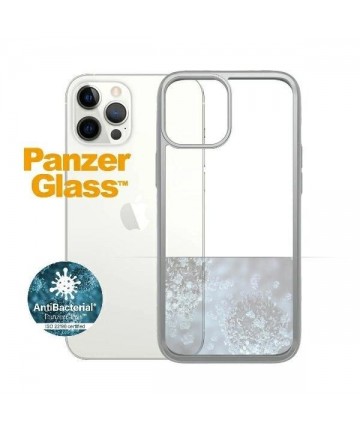 PanzerGlass ClearCase case for iPhone 12 Pro Max - transparent and silver