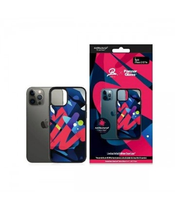 PanzerGlass ClearCase antibacterial case Mikael B Limited Artist Edition for iPhone 12 / 12 Pro - multicolor