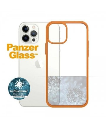 PanzerGlass ClearCase case for iPhone 12 / 12 Pro - transparent orange