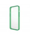 PanzerGlass ClearCase antibacterial case with Military Grade certificate for iPhone 13 / 14 / 15 - transparent green