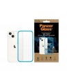 PanzerGlass ClearCase antibacterial case with Military Grade certificate for iPhone 13 / 14 / 15 - transparent blue