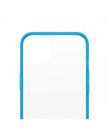PanzerGlass ClearCase antibacterial case with Military Grade certificate for iPhone 13 / 14 / 15 - transparent blue
