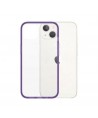 PanzerGlass ClearCase antibacterial case with Military Grade certificate for iPhone 13 / 14 / 15 - transparent purple