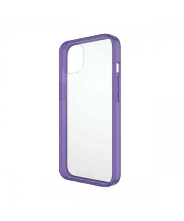PanzerGlass ClearCase antibacterial case with Military Grade certificate for iPhone 13 / 14 / 15 - transparent purple
