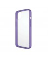 PanzerGlass ClearCase antibacterial case with Military Grade certificate for iPhone 13 / 14 / 15 - transparent purple