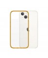 PanzerGlass ClearCase antibacterial case with Military Grade certificate for iPhone 13 / 14 / 15 - transparent yellow