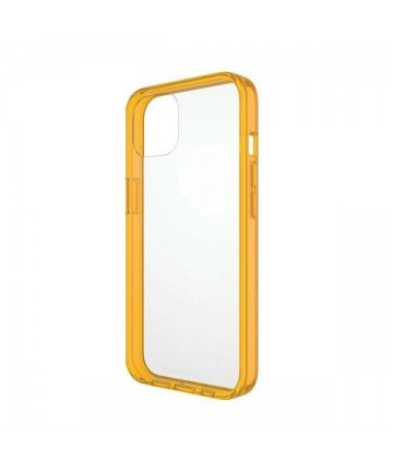 PanzerGlass ClearCase antibacterial case with Military Grade certificate for iPhone 13 / 14 / 15 - transparent yellow