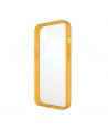 PanzerGlass ClearCase antibacterial case with Military Grade certificate for iPhone 13 / 14 / 15 - transparent yellow
