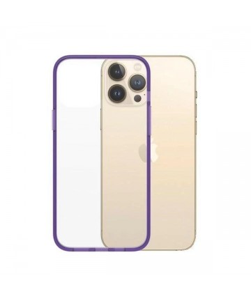PanzerGlass ClearCase antibacterial Military Grade certified case for iPhone 13 Pro Max - transparent purple