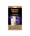 PanzerGlass ClearCase antibacterial Military Grade certified case for iPhone 13 Pro Max - transparent purple