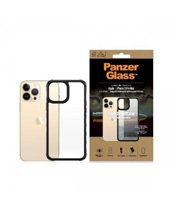 PanzerGlass ClearCase antibacterial Military Grade certified case for iPhone 13 Pro Max - transparent pink