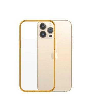PanzerGlass ClearCase Antibacterial Military Grade Certified Case for iPhone 13 Pro Max - Transparent Yellow