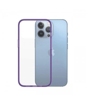 PanzerGlass ClearCase antibacterial Military Grade certified case for iPhone 13 Pro - transparent purple