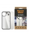 PanzerGlass ClearCase antibacterial case for iPhone 14 / 15 / 13 - transparent and black