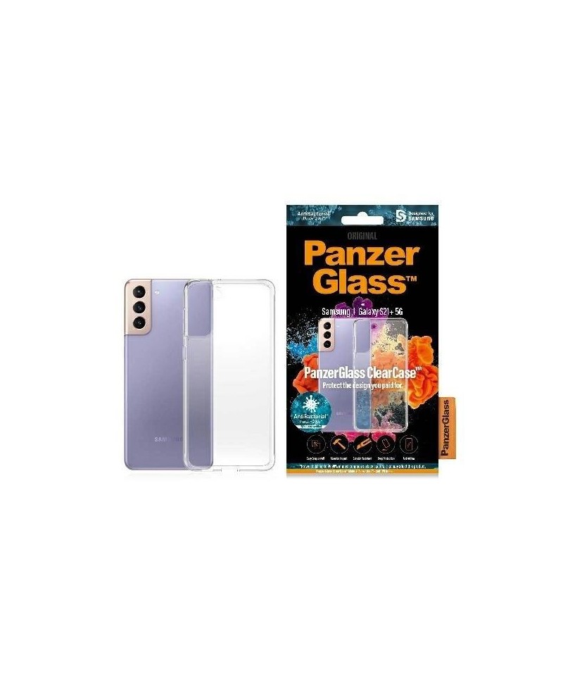 PanzerGlass ClearCase case for Samsung Galaxy S21+ - transparent
