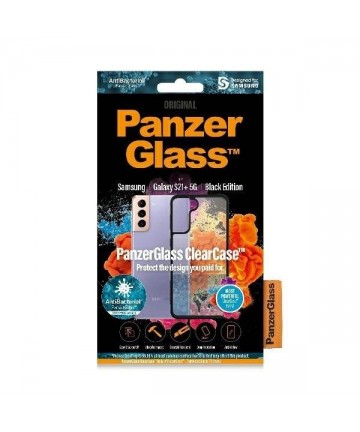 PanzerGlass ClearCase case for Samsung Galaxy S21+ - transparent and black