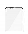 PanzerGlass E2E Microfracture Antibacterial Glass with Camera Cover with Swarovsky Crystal for iPhone 13 Pro Max - with Black Fr