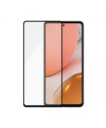 PanzerGlass E2E Microfracture antibacterial glass for Samsung Galaxy A72 - with black frame