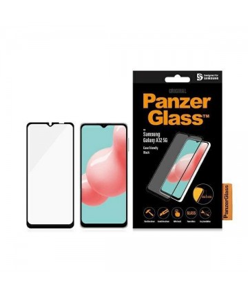PanzerGlass E2E Regular tempered glass for Samsung Galaxy A32 5G - with black frame