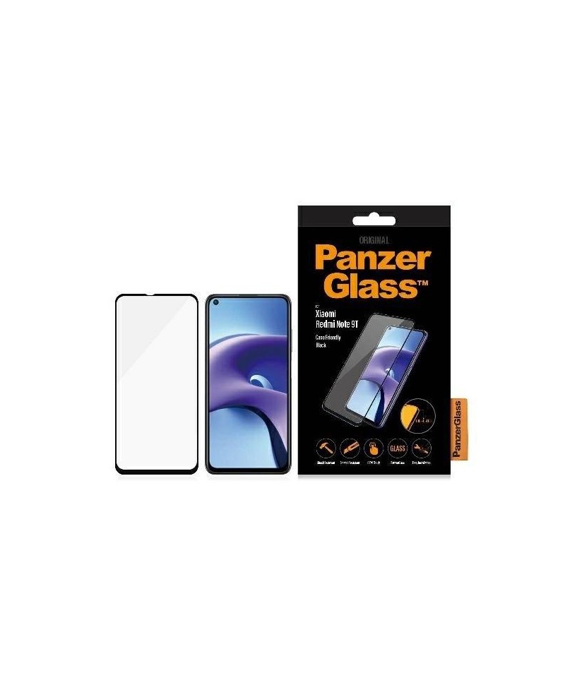 PanzerGlass E2E Regular tempered glass for Xiaomi Redmi Note 9T