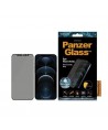 PanzerGlass E2E Super+ Microfracture antibacterial tempered glass for iPhone 12 Pro Max - with black frame