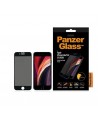 PanzerGlass E2E Super+ privacy tempered glass for iPhone 6 / 6s / 7 / 8 / SE 2020 / SE 2022 - with black frame
