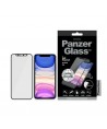 PanzerGlass E2E Super+ tempered glass with camera cover with Swarovsky crystal for iPhone XR / 11 - with black frame