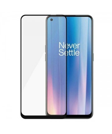 PanzerGlass E2E Super+ tempered glass on OnePlus Nord CE 2 - with black frame
