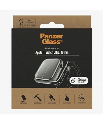 PanzerGlass Full Body case for Apple Watch Ultra 49mm - transparent